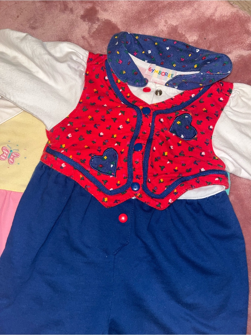 Rainbow Gymboree infant romper